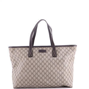 Gucci Plus Tote Gg Coated Canvas With #233364G13B